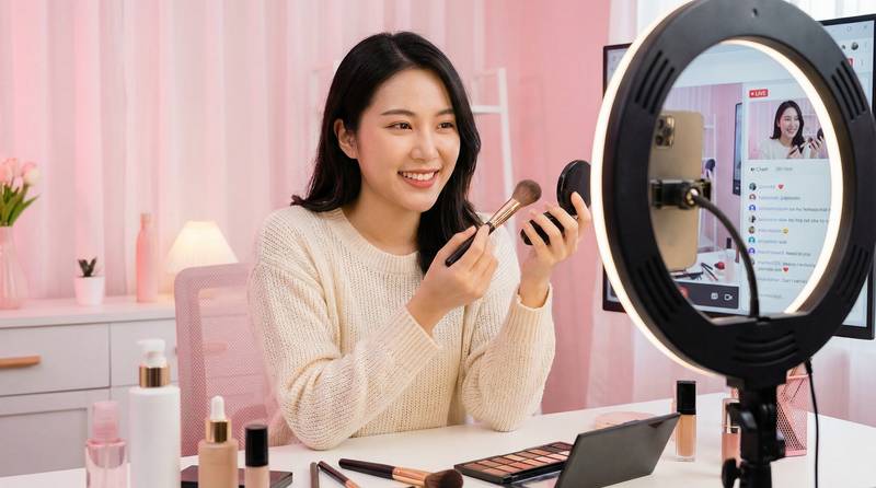 女神视频美妆教程视频